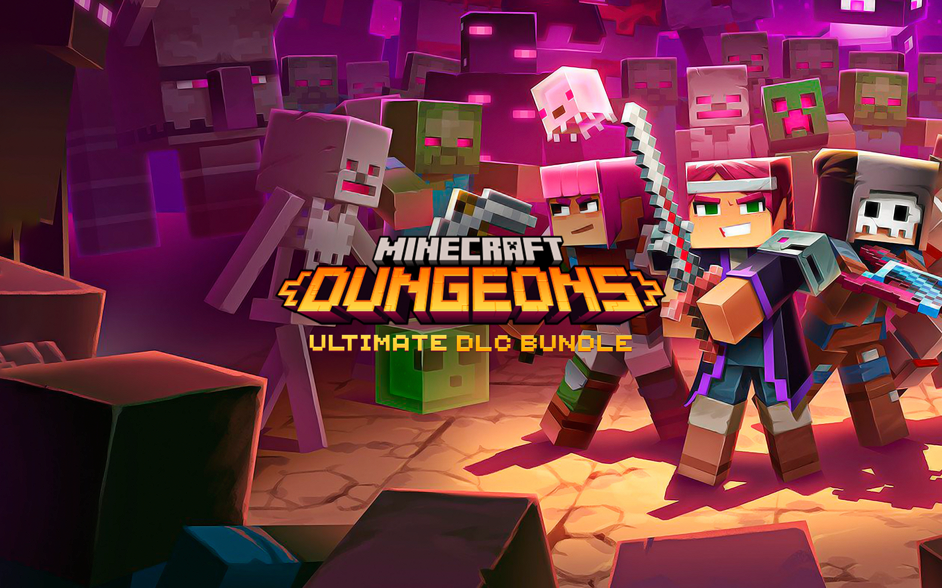 Jogo Minecraft Dungeons - Ultimate Edition - Playstation 4